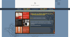 Desktop Screenshot of decoban.com